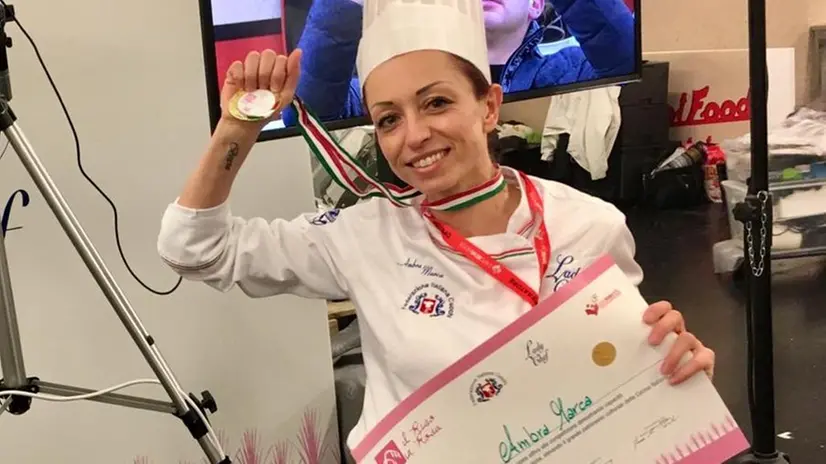 Ambra Marca oro in «Riso in rosa»