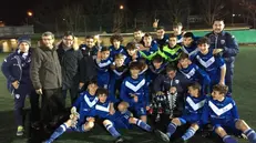 L'under 15 del Brescia Calcio dopo la vittoria al Torneo nazionale di Lucento - Foto © www.giornaledibrescia.it