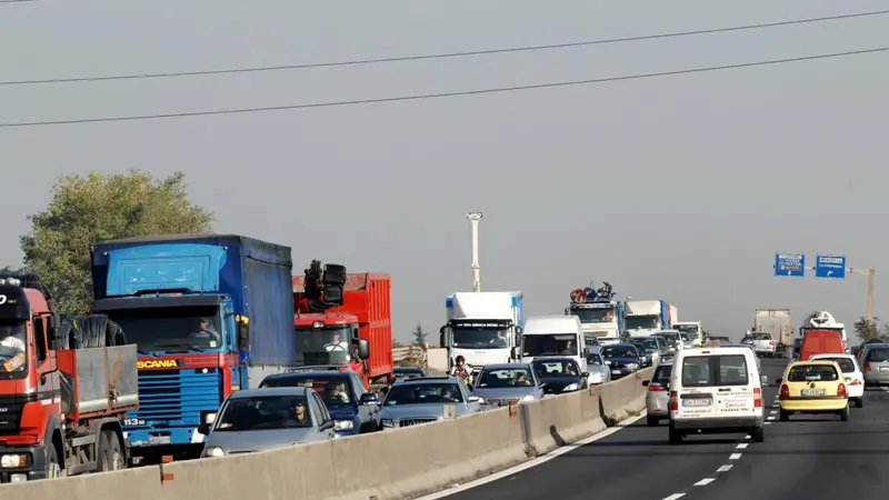 Traffico congestionato in Tangenziale Sud (archivio) - © www.giornaledibrescia.it