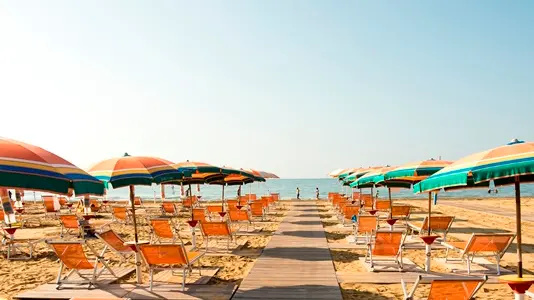 Spiaggia accessibile a Bibione