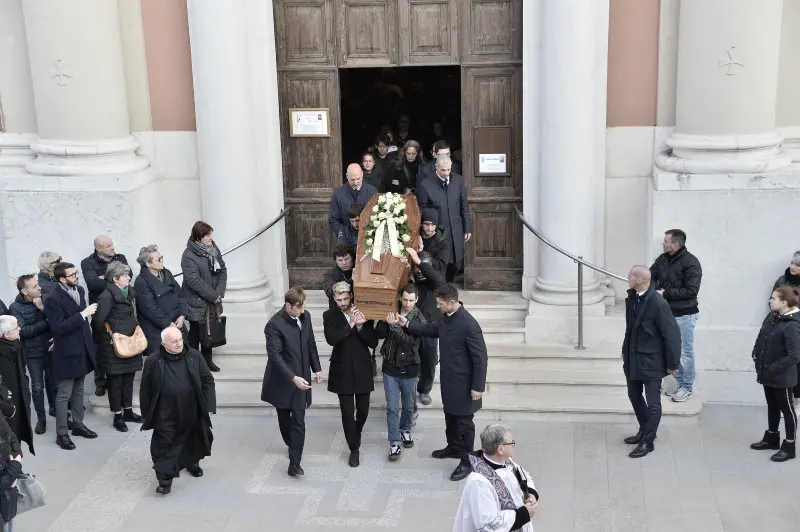 I funerali di Simone Brunelli