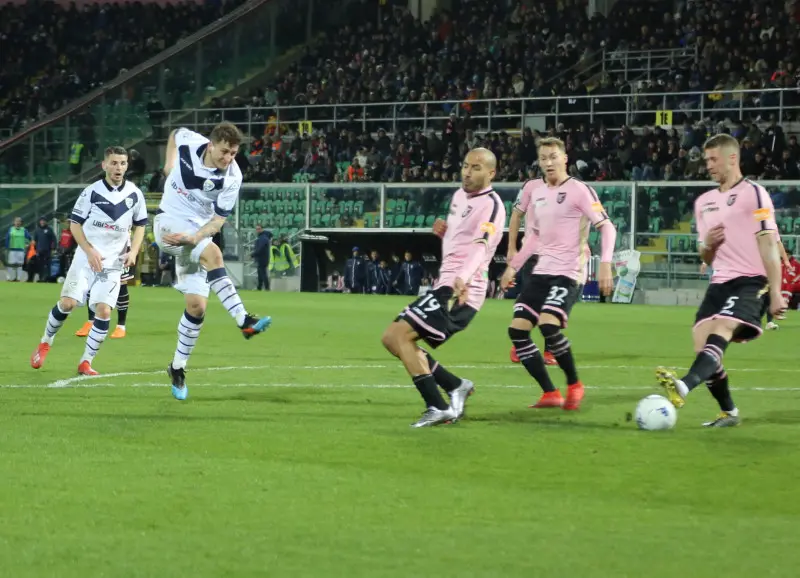 Palermo-Brescia 1-1