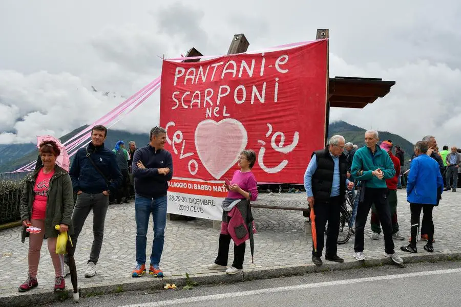 Giro d'Italia: il passaggio a Cevo