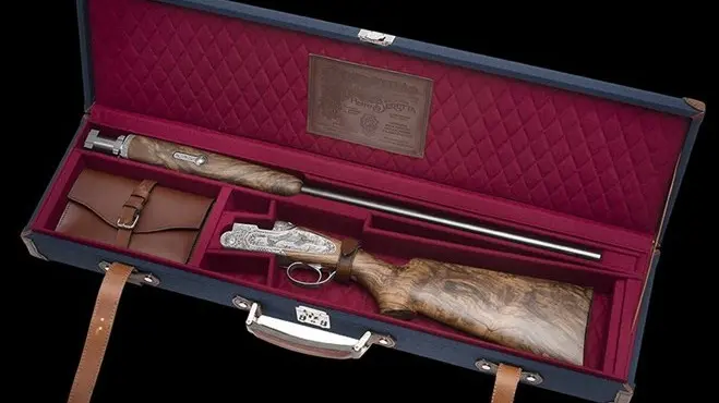 Una copia del fucile Beretta battuto all’asta in Usa - © www.giornaledibrescia.it