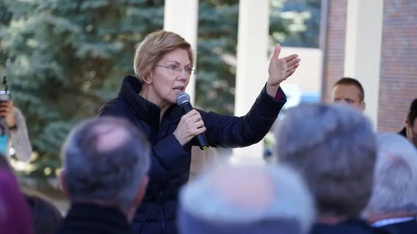 Elisabeh Warren, candidata dem alle presidenziali 2020