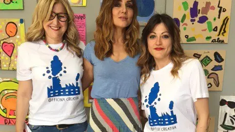 Da sinistra: Paola Renga, Ambra Angiolini e Claudia Guerrini