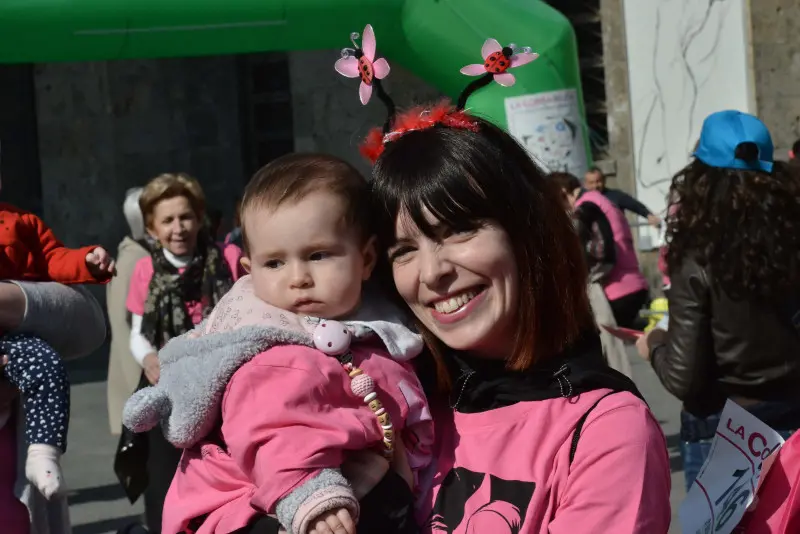 Allegria e voglia di correre alla Corsa Rosa