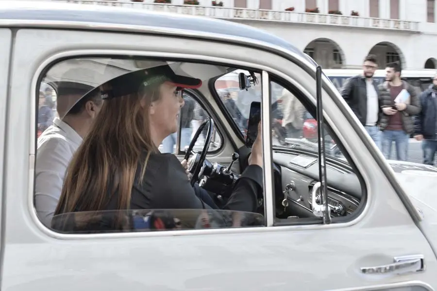 500 Miglia Touring, l'arrivo in città