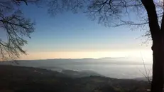 Una veduta dall'alto della provincia di Brescia - Foto © www.giornaledibrescia.it