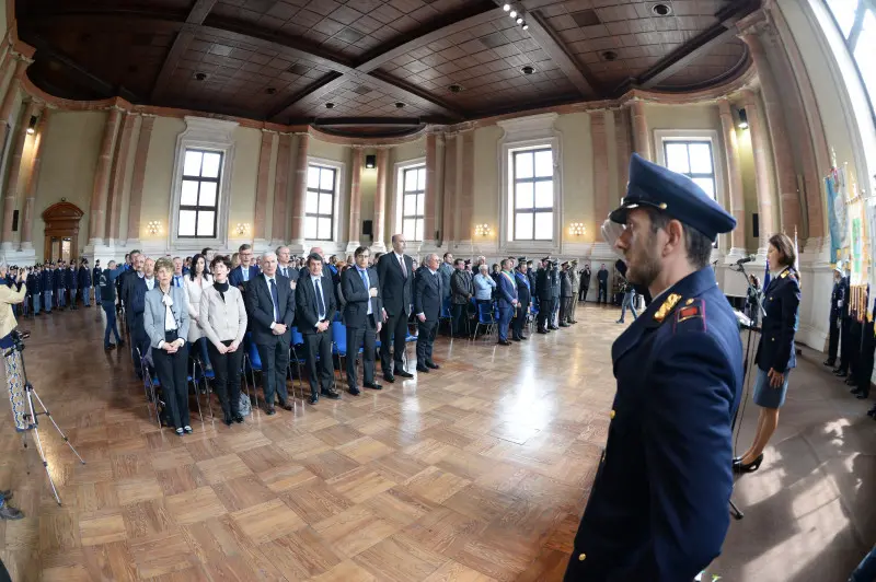 La festa della Polizia a Palazzo Loggia