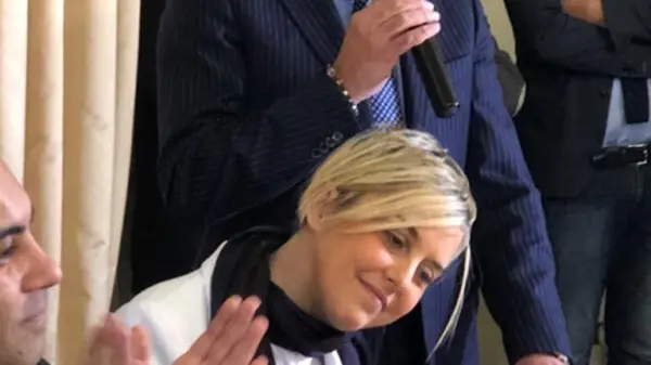 La consegna dell'onorificenza a Nadia Toffa