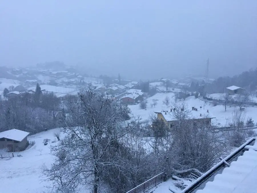 Nevica in città e provincia