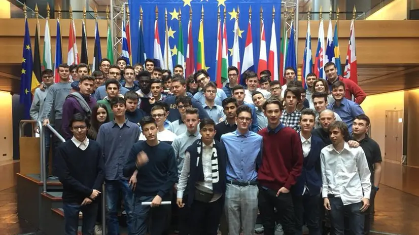 Le classi dell'Itis Beretta all'Europarlamento