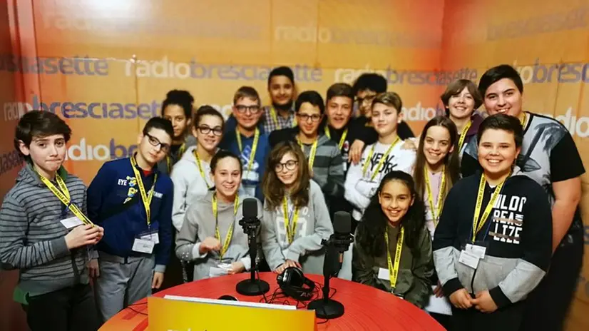 La 2A della secondaria di S. Paolo al GdB