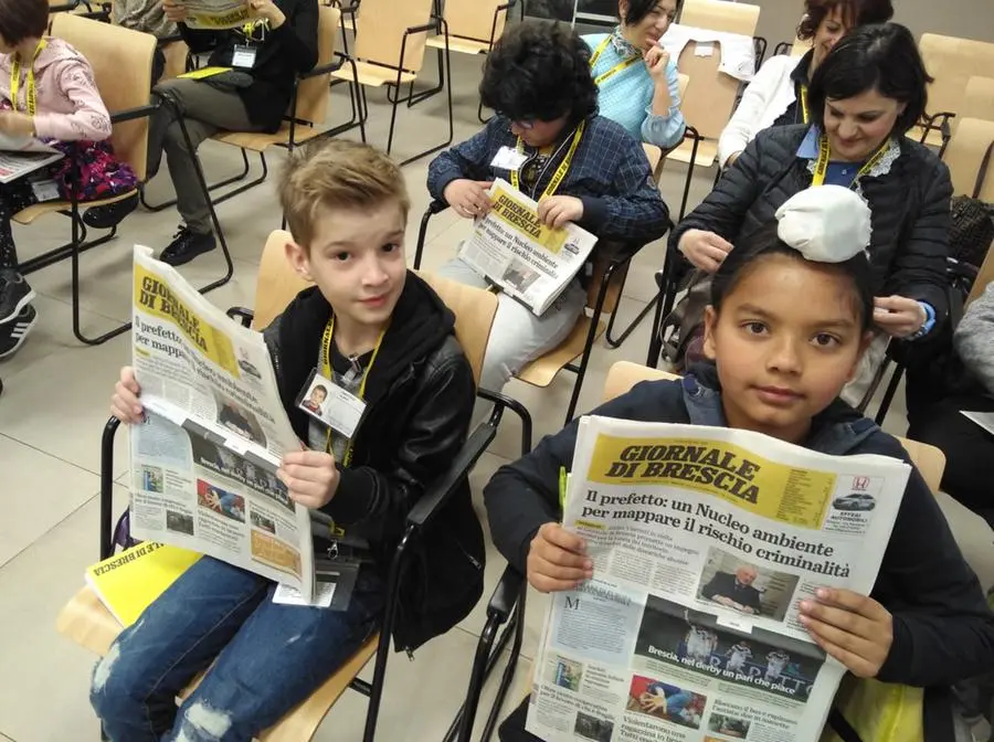 La Quinta B della scuola Francesco Crispi