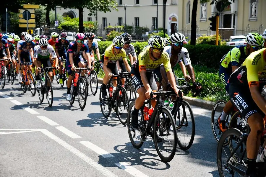 Il passaggio del Giro d'Italia under 23 in città