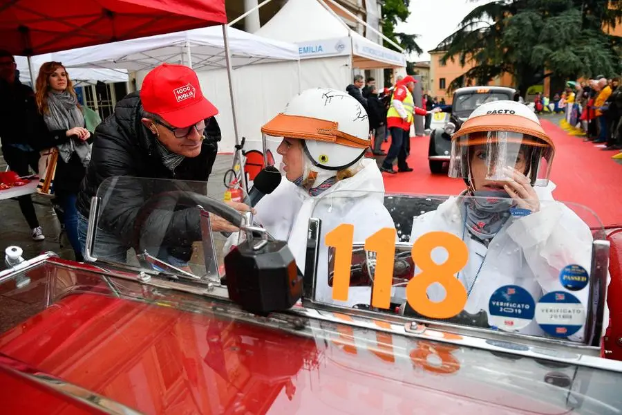 Mille Miglia 2019, Freccia Rossa a Reggio Emilia