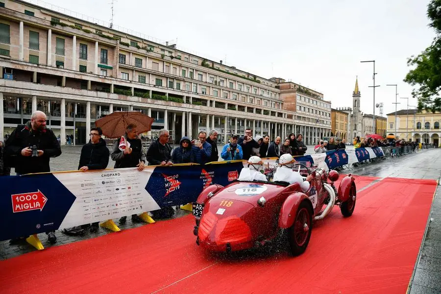 Mille Miglia 2019, Freccia Rossa a Reggio Emilia