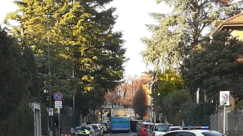 Incidente in via Pietro Marone © www.giornaledibrescia.it