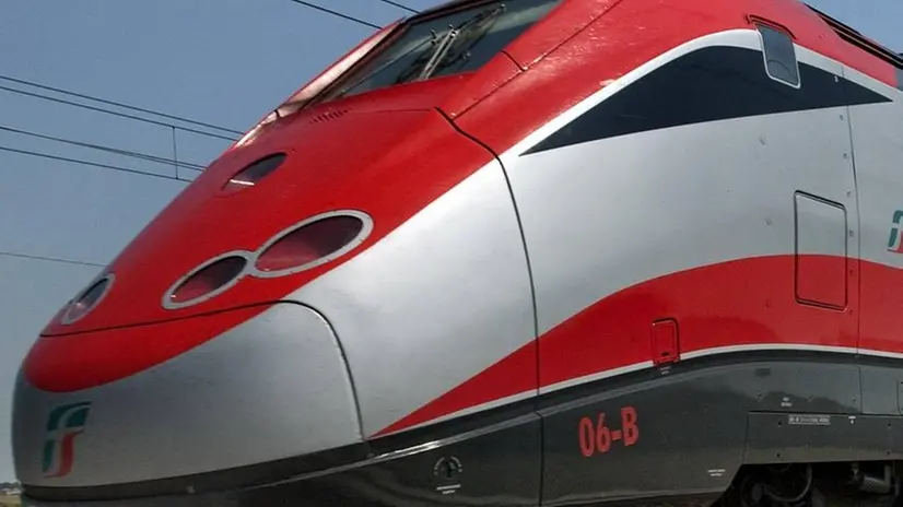 Il treno. Un Frecciarossa © www.giornaledibrescia.it