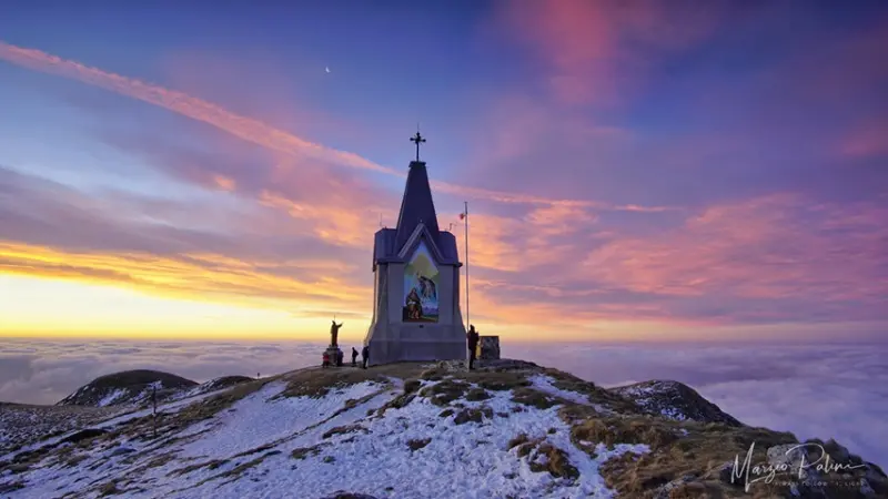 L'alba vista dal Redentore - Foto Marzio Palini