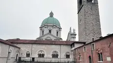 Il cortile del Broletto - Foto  © www.giornaledibrescia.it