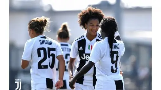 Le giocatrici della Juventus femminile - Foto Facebook