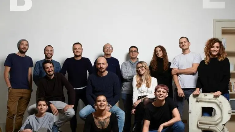 Il team dell'agenzia di comunicazione Blab