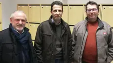 I professori: da sinistra Giuseppe Campese, Luca Gotti e Giovanni Boccingher - © www.giornaledibrescia.it