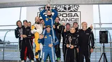 Francesca Amici e Alessandro Angeri festeggiano la vittoria - Foto Facebook