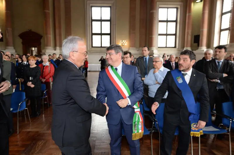 La festa della Polizia a Palazzo Loggia