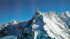 Il monte Bianco - Foto di archivio