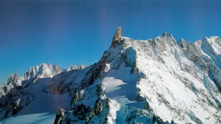 Il monte Bianco - Foto di archivio