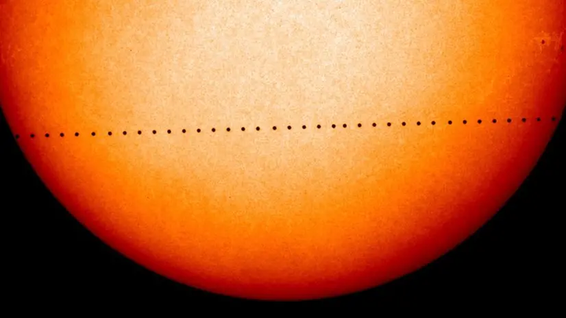 Il transito di Mercurio sul Sole