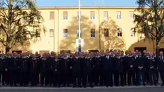 Foto di gruppo con il generale di Corpo d'Armata Gaetano Maruccia, comandante interregionale «Pastrengo» dei Carabinieri - Foto © www.giornaledibrescia.it