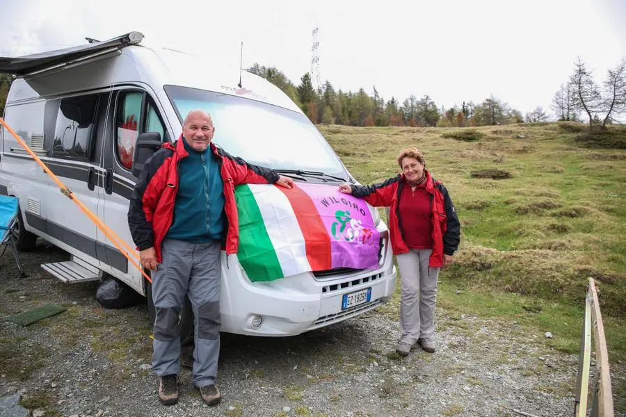 Giro d'Italia 2019: il passaggio al passo Mortirolo