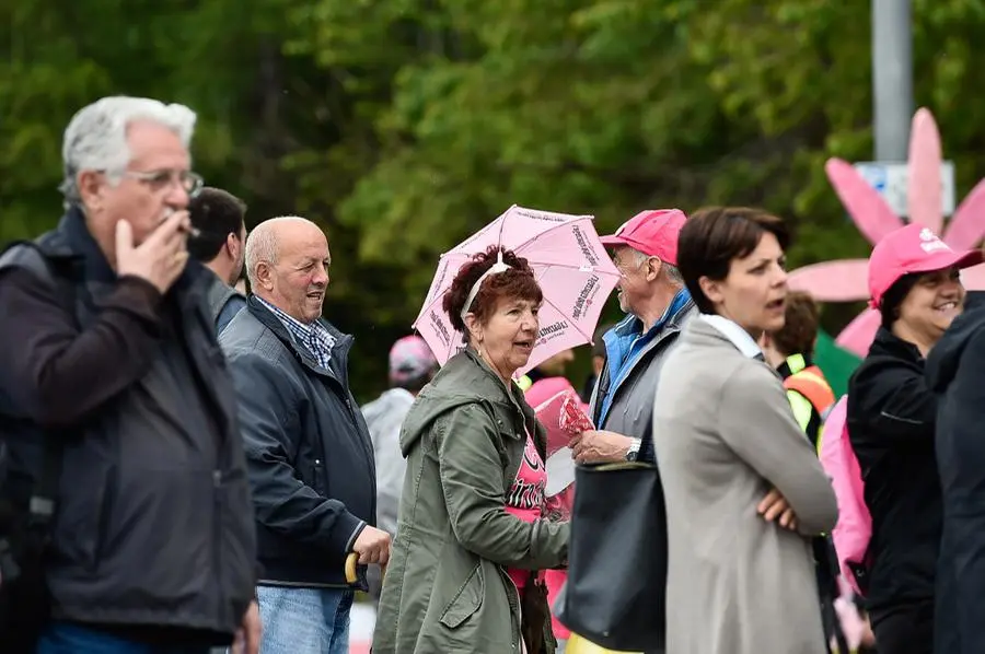 Giro d'Italia: il passaggio a Cevo