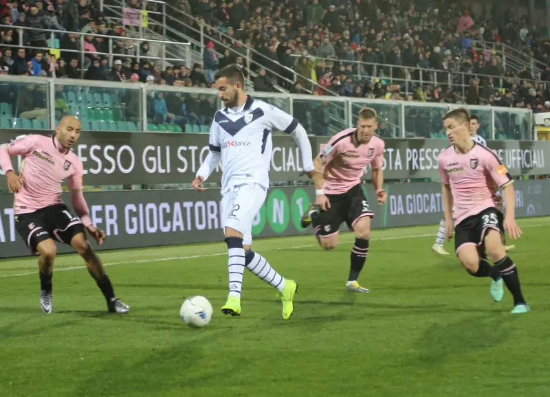 Palermo-Brescia 1-1