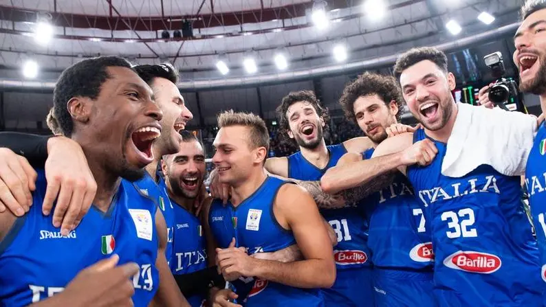 La Nazionale italiana di Basket - Foto © www.giornaledibrescia.it