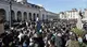 Manifestazione al via da piazzale Arnaldo