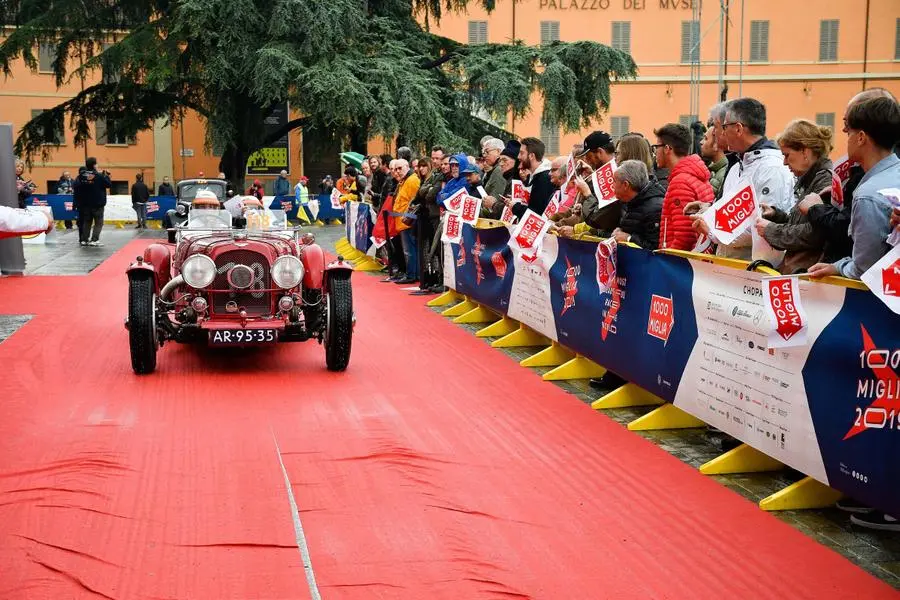 Mille Miglia 2019, Freccia Rossa a Reggio Emilia