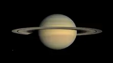 Saturno - Immagine fornita dalla Nasa, proveniente dalla sonda Cassini