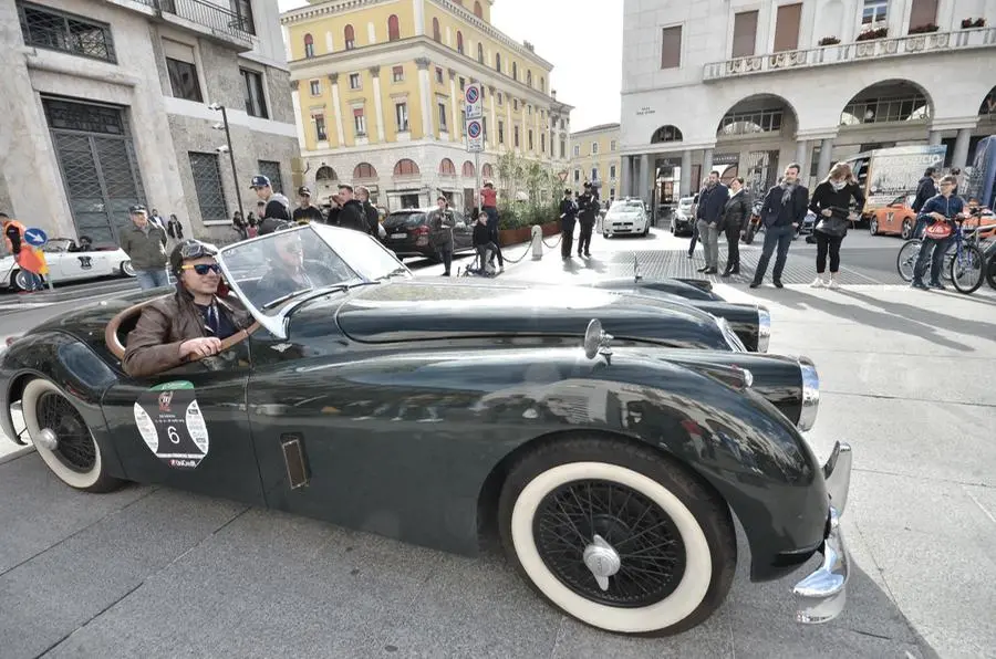 500 Miglia Touring, l'arrivo in città