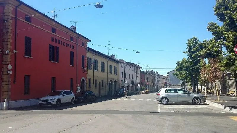 Piazza Bonsignori, a Remedello - Foto © www.giornaledibrescia.it