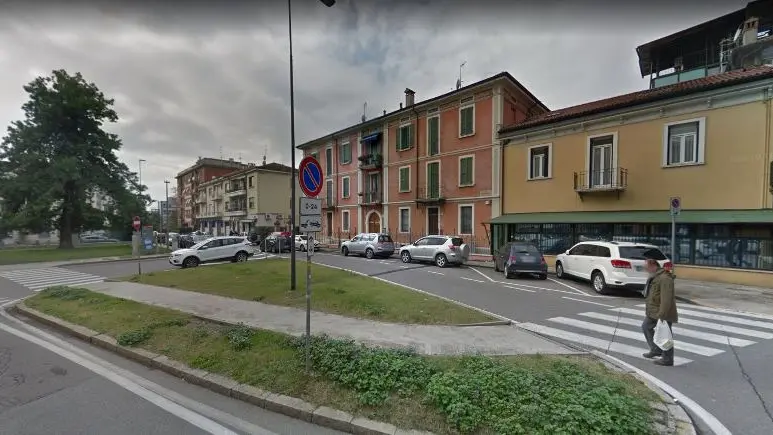 L'incrocio tra via Cremona e via Bianchi - Foto tratta da Street View / Google Maps