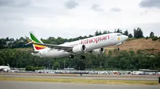 Un'aereo della compagnia Ethiopian airlines © www.giornaledibrescia.it