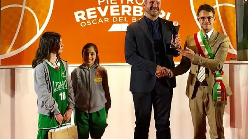 Diana premiato al «Reverberi» © www.giornaledibrescia.it