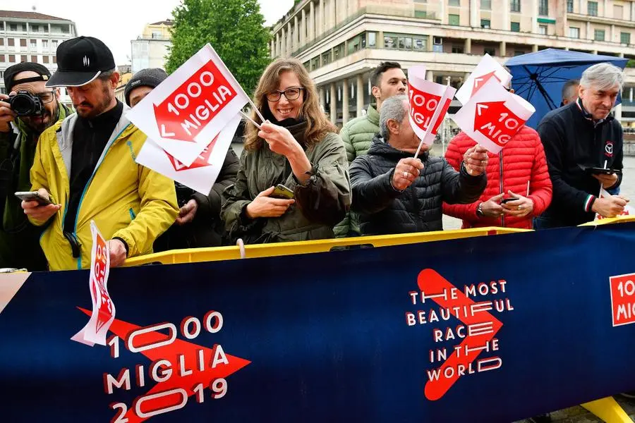 Mille Miglia 2019, Freccia Rossa a Reggio Emilia