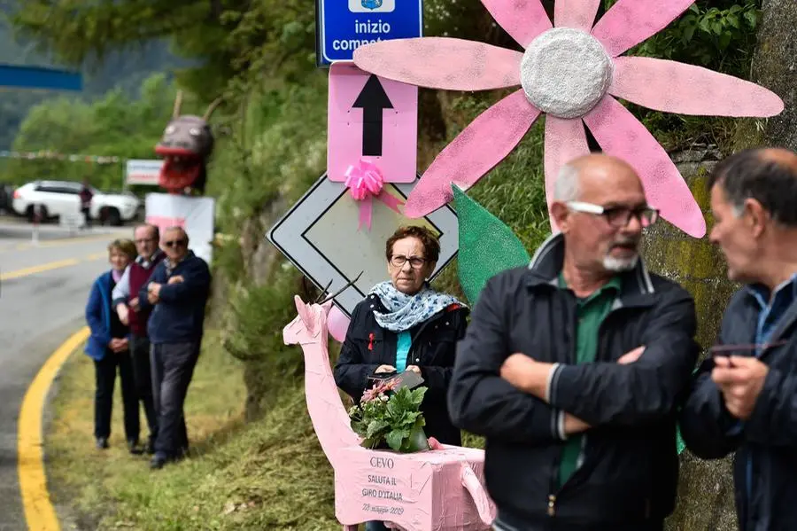 Giro d'Italia: il passaggio a Cevo