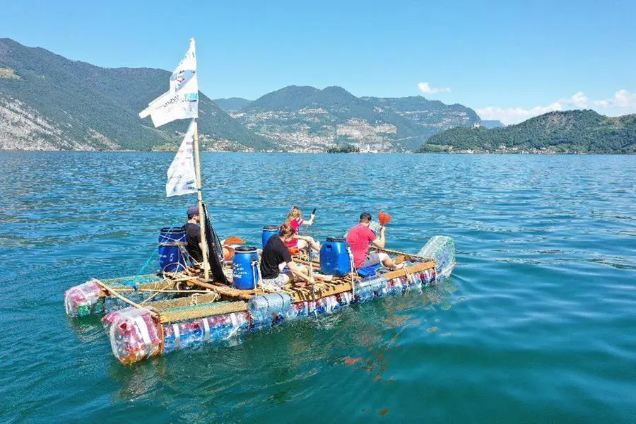 Itaca, il catamarano fatto con materiali riciclati